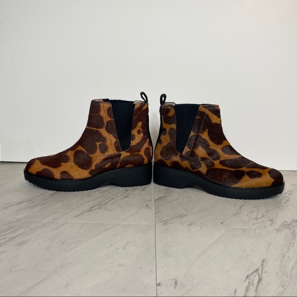New! Louise et Cie Zareb Leopard Print Platform Bootie 7 1/2 - Picture 6 of 13